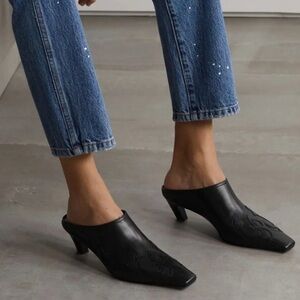 KHAITE Western Madison Mule - Pristine Condition - US 9